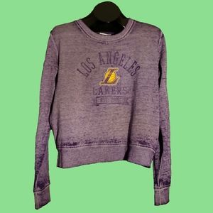 NBA Los Angeles Lakers Distressed Sweater Size L